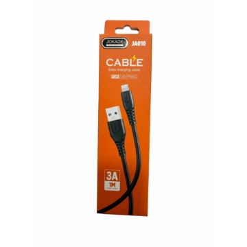 JOKADE - USB Data Charging Cable Type C Fekete - JA010 (PM030563)