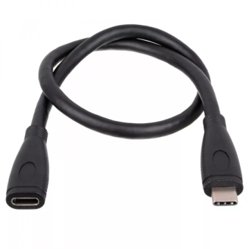 Akyga AK-USB-32 USB kábel 0,3 M USB 3.2 Gen 2 (3.1 Gen 2) USB C - Fekete (AK-USB-32)