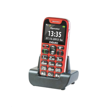 EVOLVEO Easyphone EP-500 Mobiltelefon - piros (EP-500-RED)