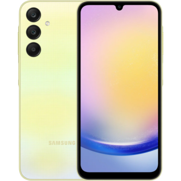 Samsung Galaxy A25 5G 6GB/128GB, Sárga (SM-A256BZYDEUE)
