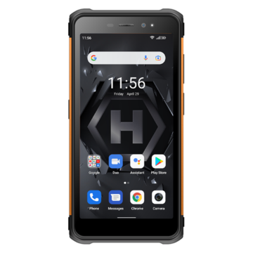 MyPhone HAMMER Iron 4 5,5" Dual SIM okostelefon - fekete/narancssárga (HAMMERIRON4OR)