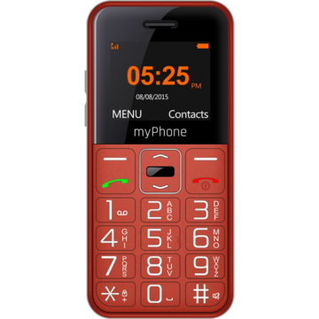 MyPhone HALO Easy 1,7" mobiltelefon - piros (TEL000346)