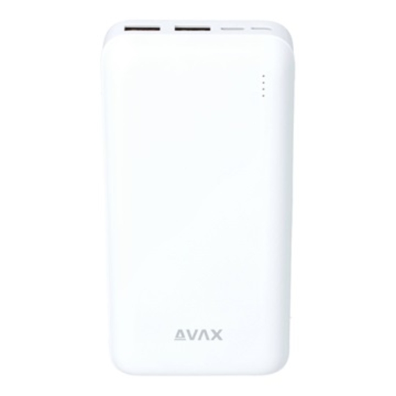 AVAX PB201W LIGHTY Type-C Powerbank 20.000mAh, fehér 