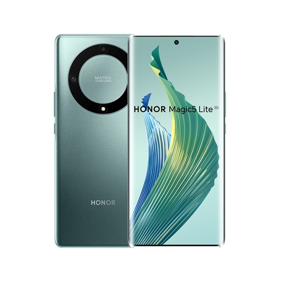 Honor Magic 5 Lite 5G 8/256GB DualSIM okostelefon, zöld