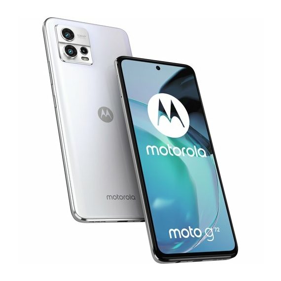 Motorola Moto G72 8 GB/128 GB mobiltelefon - fehér (PAVG0014PL)