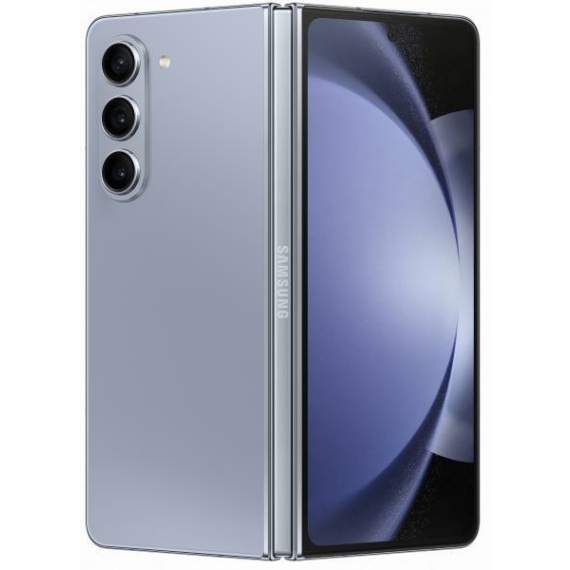 Samsung Galaxy Z Fold5 Mobiltelefon, Kártyafüggetlen, 12GB RAM, 256GB, Jeges kék