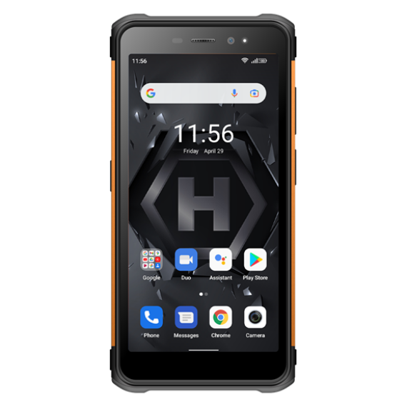 MyPhone HAMMER Iron 4 5,5" Dual SIM okostelefon - fekete/narancssárga (HAMMERIRON4OR)