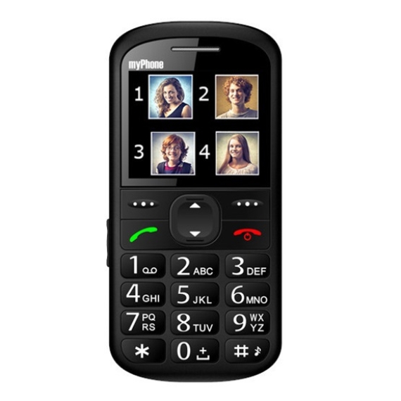 MyPhone HALO 2 2,2" mobiltelefon - fekete (TEL000055)