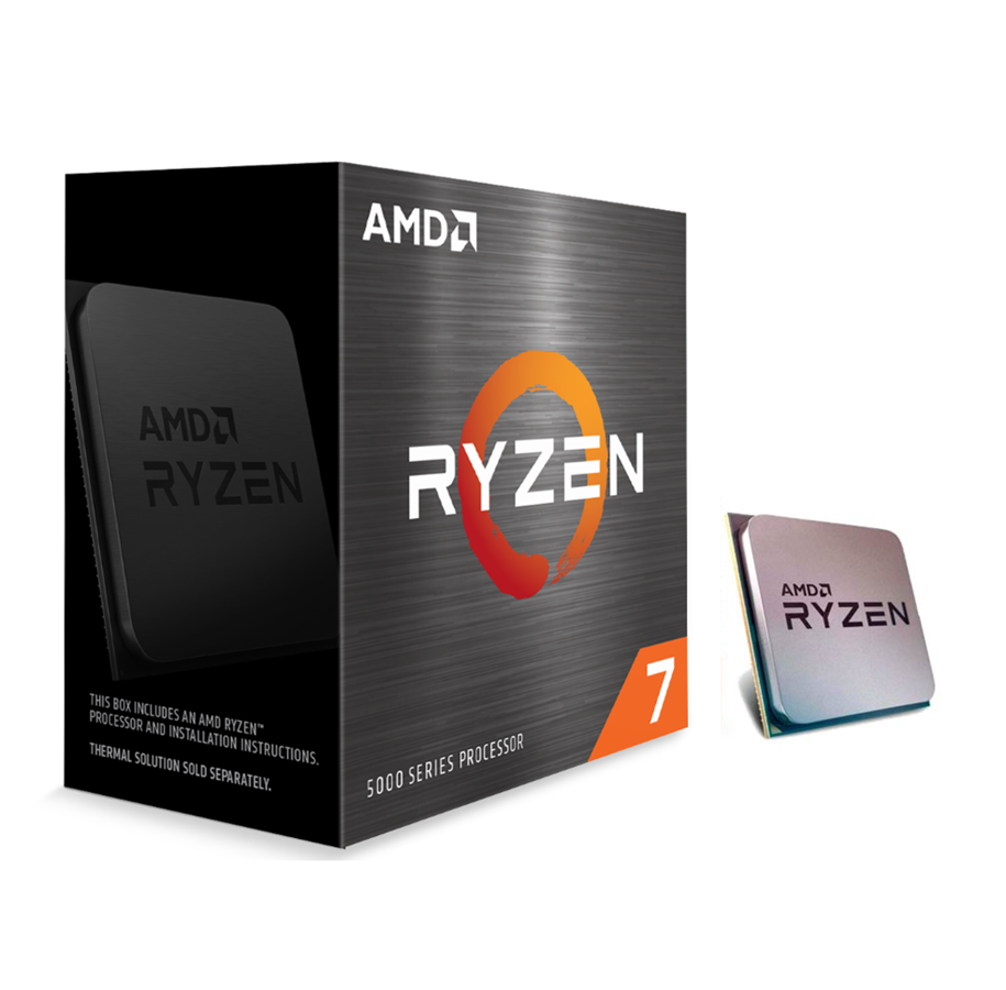 AMD AM4 Ryzen 7 5700X - 3,4GHz  (100-100000926WOF)