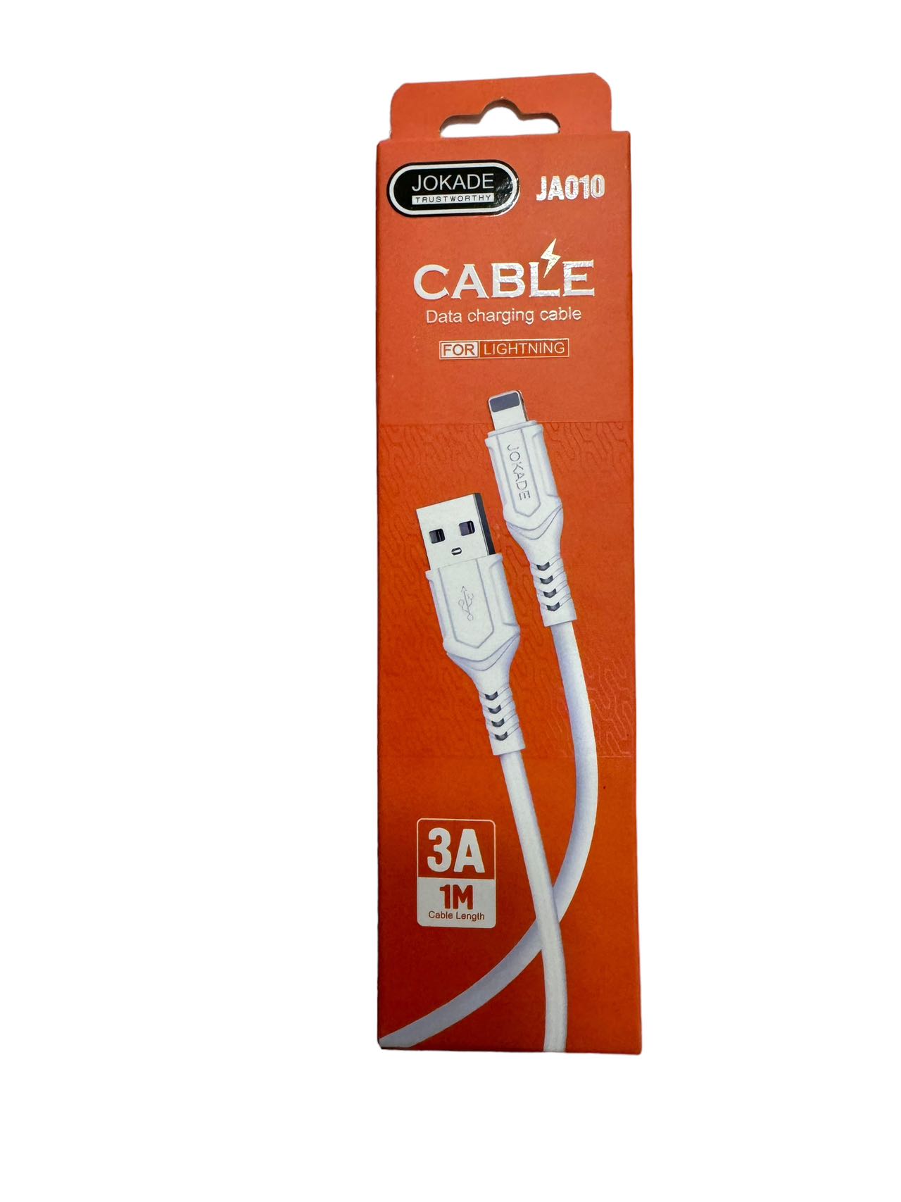 JOKADE - USB Data Charging Cable Type C FEHÉR - JA010 (PM030564)