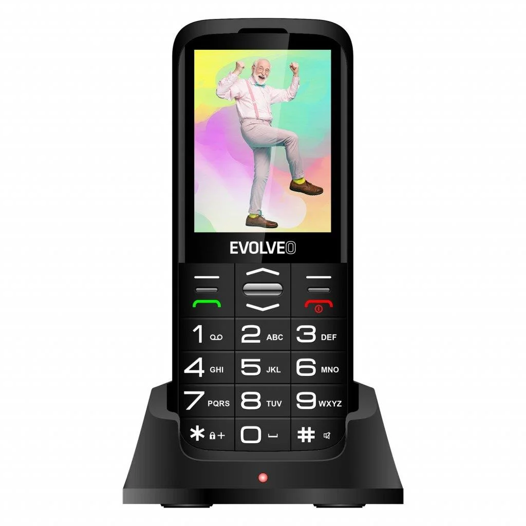 EVOLVEO EasyPhone XO, fekete (EP-630-XOB)