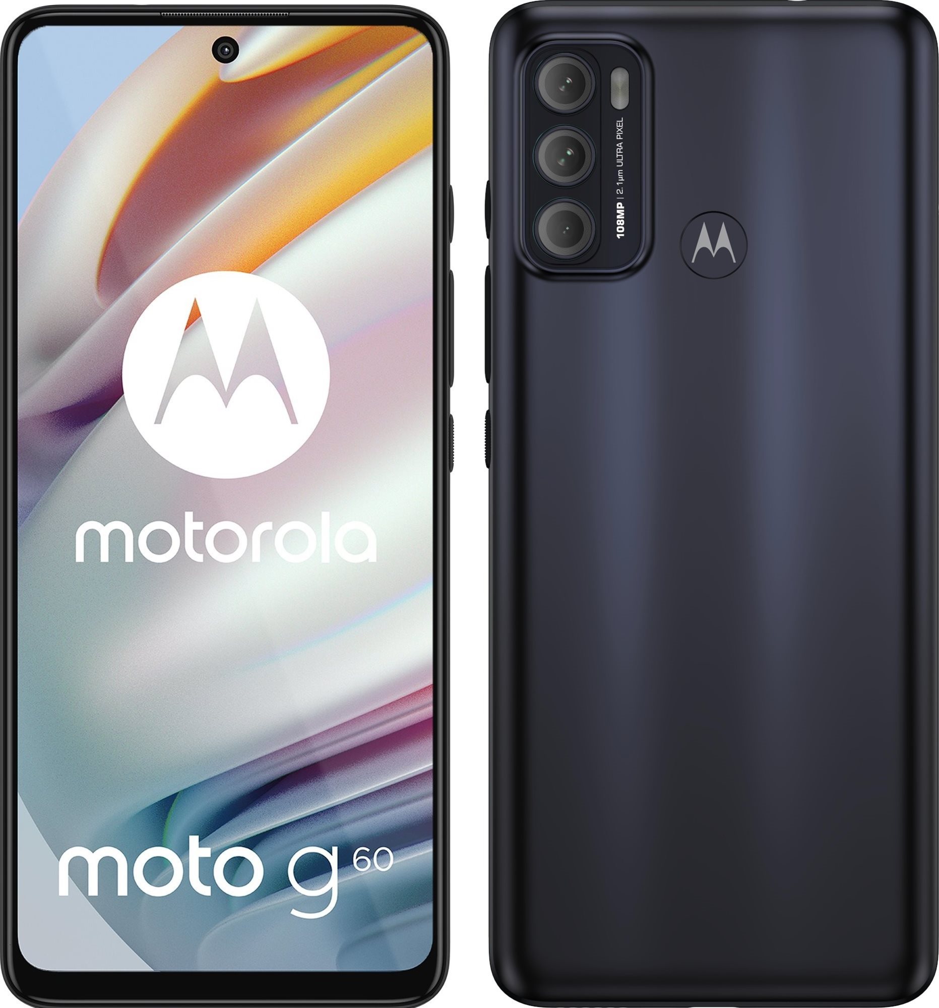 Motorola Moto G60 6/128 GB DualSIM Okostelefon - Fekete (PANB0027PL)