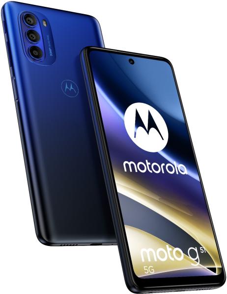 Motorola Moto G51 4/64 GB DualSIM Mobiltelefon - Kék (PAS80005PL)