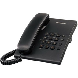 Panasonic KX-TS500HGB vezetékes telefon Fekete  (KX-TS500HGB)