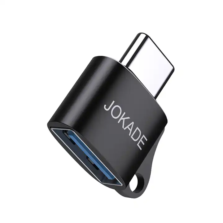 JOKADE Zhihao USB Type-C / USB Female OTG Adapter - Ezüst (JC004)